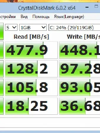 Нормальный SSD. Оживил древний ноут, на котором оказывается была SATA-3.