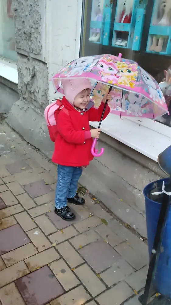 Отличный зонт. Дочке понравился!