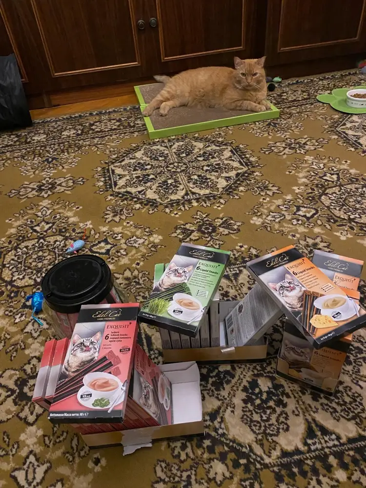 Отличный крем-суп! Котик обожает! 