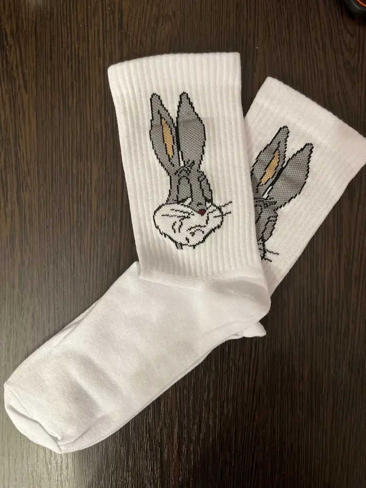 Качественные носки, рисунок хорошо крошит