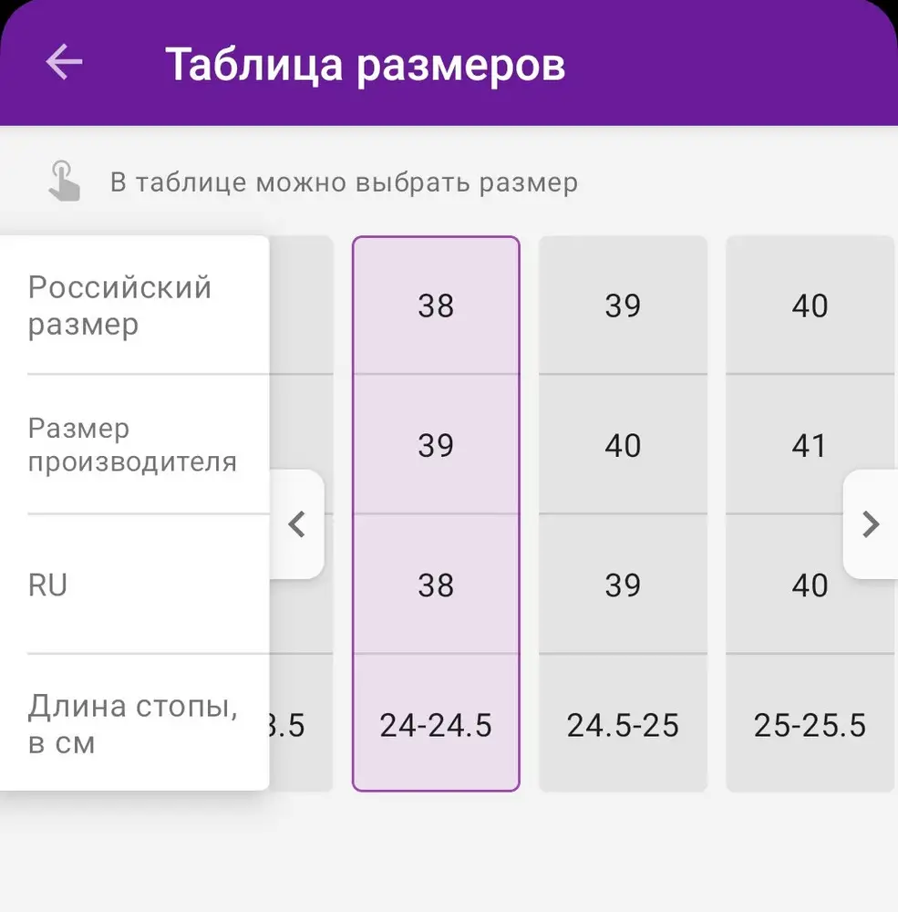 Полусапожки хороши, НО у продавца совершенно НЕПРАВИЛЬНАЯ ТАБЛИЦА РАЗМЕРОВ!!!! Длина моей стопы 24 см, по таблице продавца р-р 38: 24-24.5 см. НА САМОМ ДЕЛЕ МОЯ НОГА УПЛЫЛА ВПЕРЁД!!!!! Я смогла просунуть 2 пальца между задником и своей пяткой.... Из чего я сделала вывод, что эти сапоги БОЛЬШЕМЕРКА! Обидно очень, когда указана неправильная сетка размеров. Выкупила, т. к. посчитала, что можно одеть ещё и тёплый носок. К этой фирме мнёт больше доверия. 🤨🤨🤨🧐🧐