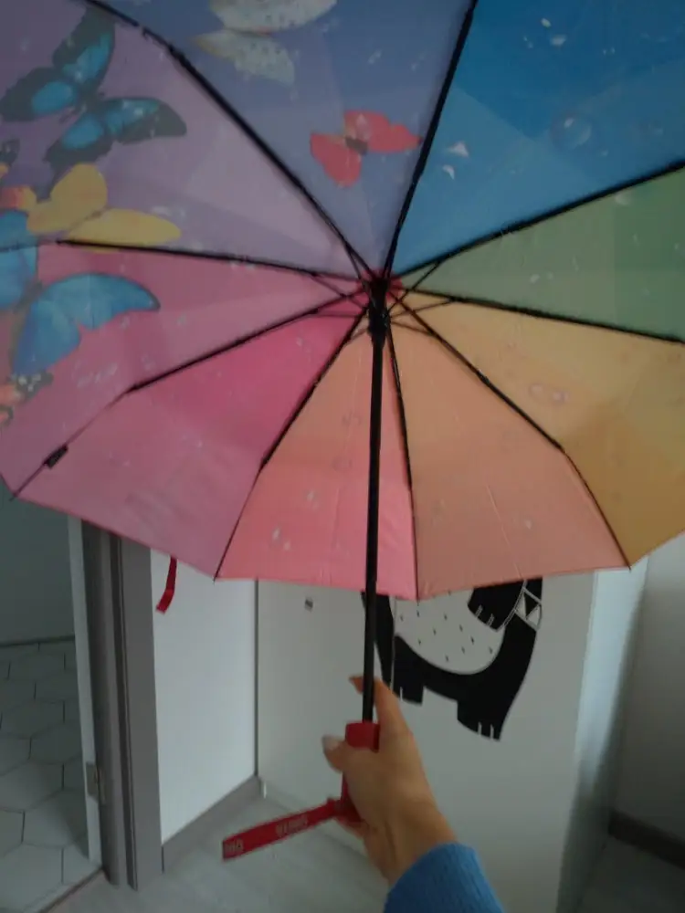 Отличный зонт для девочки, яркий,крепкий. Рекомендую к покупке