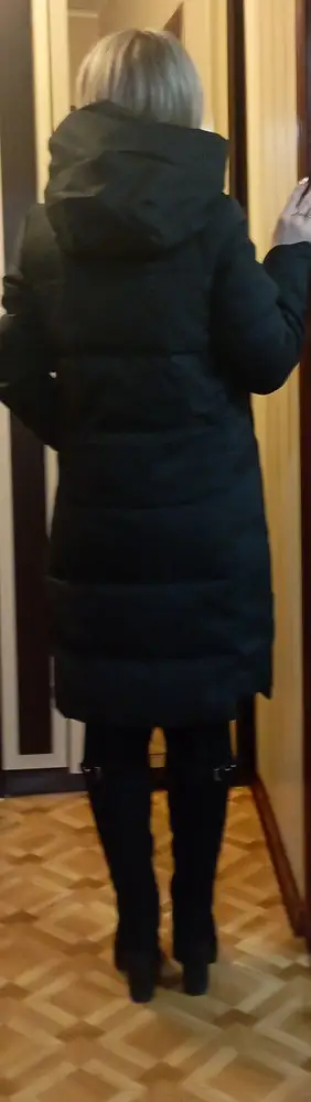 Заказала на свой страх и риск, мне никогда не попадает, чтоб в свой размер попасть, но от него я в восторге, заказала 42,по началу показался длинноват для моего рост 155🤣.но померила с сапогами на каблуке, вообще огонь😍😍😍👍